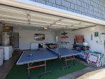 Ping pong & Foosball table in the garage, challenge your group to a friendly game